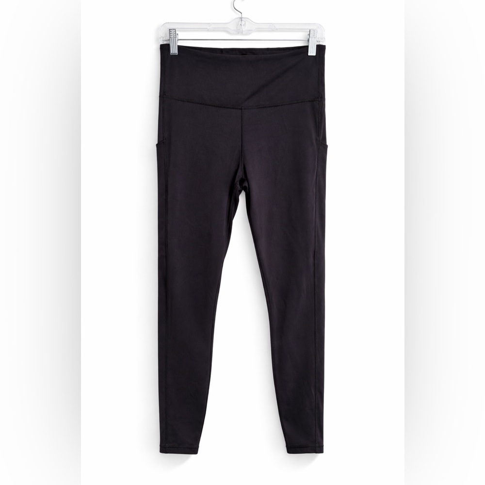 Athleta Women’s Black High-Waisted Leggings Size Medium – Athletic Workout Pants